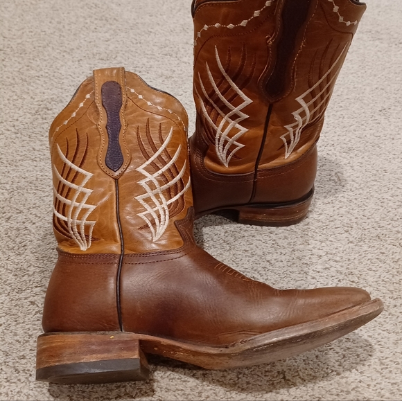 Ariat Men's Brown Western Boots - Picture 3 of 13